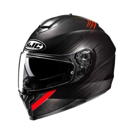 HJC C70N Sway Integraalhelm, Grijs-Rood (1 van 4)