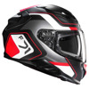 HJC F71 Arcan Integraalhelm, Zwart-Rood (Afbeelding 3 van 4)