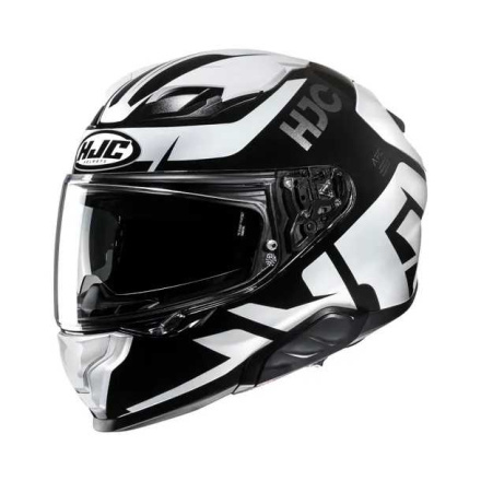 HJC F71 Bard Integraalhelm, Zwart-Wit (1 van 1)