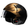 HJC i20 Furia Intergaalhelm, Zwart-Bruin (Afbeelding 2 van 2)