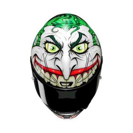 HJC RPHA 1 Joker DC Comics Integraalhelm, Wit-Groen (1 van 4)