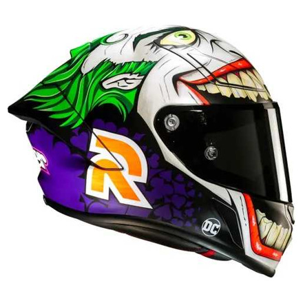 HJC RPHA 1 Joker DC Comics Integraalhelm, Wit-Groen (2 van 4)