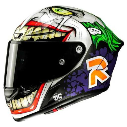 HJC RPHA 1 Joker DC Comics Integraalhelm, Wit-Groen (3 van 4)