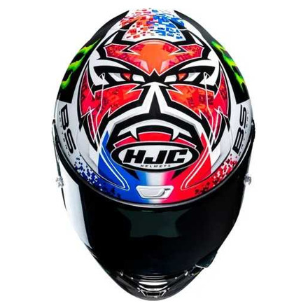 HJC RPHA 1 Quartararo Le Mans Special Integraalhelm, Wit-Rood (3 van 5)