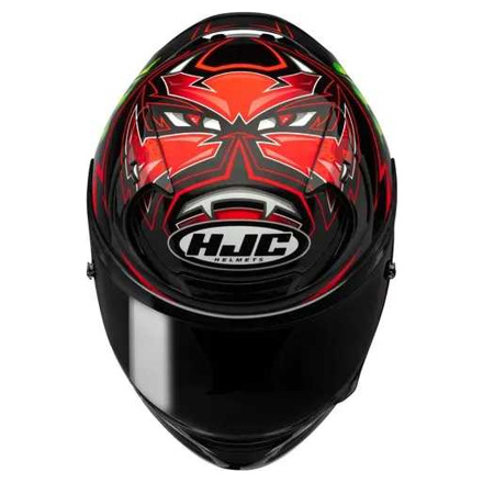 HJC RPHA 12 Quartararo Replica Integraalhelm, Zwart-Rood (3 van 5)