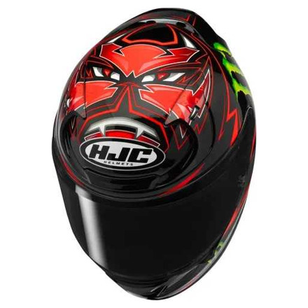 HJC RPHA 12 Quartararo Replica Integraalhelm, Zwart-Rood (4 van 5)
