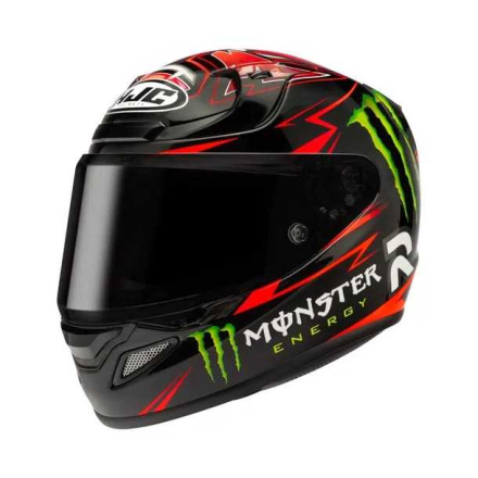 RPHA 12 Quartararo Replica Integraalhelm - Zwart-Rood