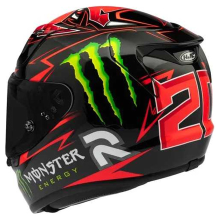 HJC RPHA 12 Quartararo Replica Integraalhelm, Zwart-Rood (2 van 5)
