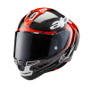 Supertech R10 Element Integraalhelm - Carbon-Rood-Wit