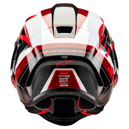 Alpinestars Supertech R10 Team Integraalhelm, Zwart-Rood-Wit (3 van 4)