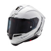 Alpinestars Supertech R10 Solid Integraalhelm, Wit-Zwart (Afbeelding 1 van 4)