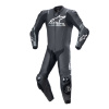 Alpinestars Missile V2 Ward 1PC Leren Motorpak, Zwart-Grijs (Afbeelding 1 van 2)