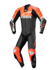 Alpinestars Missile V2 Ward 1PC Leren Motorpak, Zwart-Rood-Wit (Afbeelding 1 van 2)