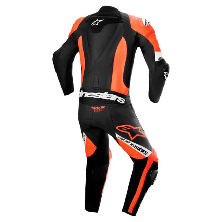 Alpinestars Missile V2 Ward 1PC Leren Motorpak, Zwart-Rood-Wit (2 van 2)