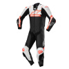 Alpinestars Missile V2 Ward 1PC Leren Motorpak, Zwart-Wit-Rood (Afbeelding 1 van 2)