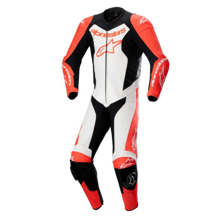 Alpinestars GP Force Lurv 1PC Leren Motorpak, Rood-Wit-Zwart (1 van 2)