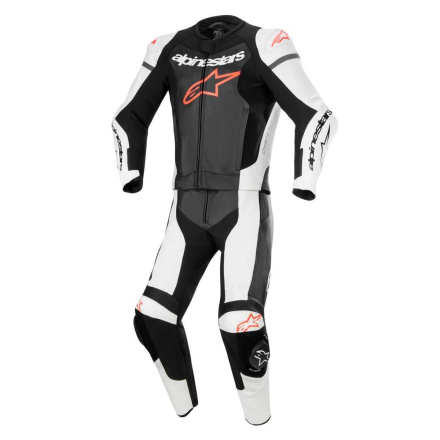 Alpinestars GP Force Lurv 2PC Leren Motorpak, Zwart-Wit-Rood (1 van 2)