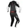 Alpinestars GP Force Lurv 2PC Leren Motorpak, Zwart-Wit-Rood (Afbeelding 2 van 2)