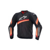 Alpinestars T-GP Plus R V4 Leren Motorjas, Zwart-Rood (Afbeelding 1 van 2)