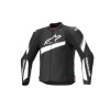 Alpinestars T-GP Plus R V4 Leren Motorjas, Zwart-Wit (Afbeelding 1 van 2)