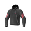 Alpinestars Zaca Air Venom WP Motorjas, Zwart-Rood (Afbeelding 1 van 2)