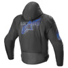 Alpinestars Zaca Air Venom WP Motorjas, Zwart-Blauw (Afbeelding 2 van 2)