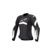 Alpinestars Stella T-GP Plus R V4 Motorjas, Zwart-Wit (Afbeelding 1 van 2)