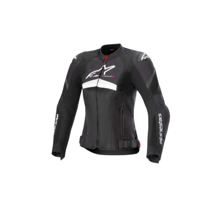 Stella T-GP Plus R V4 Airflow Motorjas - Zwart-Wit