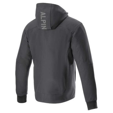 Alpinestars Radium Tech Motor Hoodie, Zwart-Wit (2 van 2)