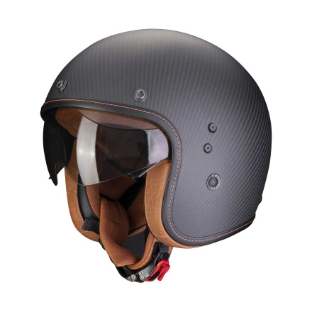 Belfast Carbon Evo Jethelm - Mat Zwart