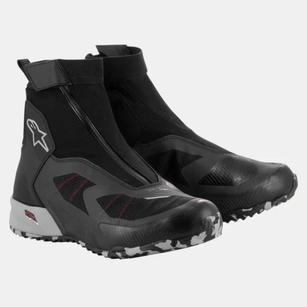 Alpinestars CR-8 Gore-tex Motorschoenen, Zwart-Grijs-Rood (1 van 4)