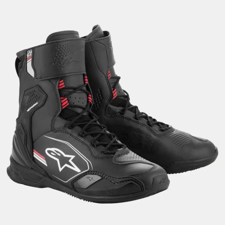 Alpinestars Superfaster Motorschoenen, Zwart-Grijs-Rood (1 van 4)