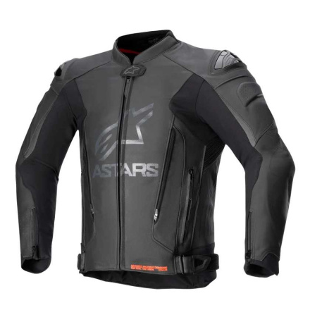 GP Plus V4 Leren Motorjas - Zwart