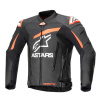 Alpinestars GP Plus V4 Leren Motorjas, Zwart-Rood (Afbeelding 1 van 2)