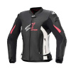 Alpinestars Stella GP Plus V4 Leren Motorjas, Zwart-Wit (Afbeelding 1 van 2)