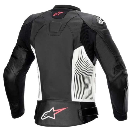 Alpinestars Stella GP Plus V4 Leren Motorjas, Zwart-Wit (2 van 2)