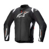 Alpinestars T-SP 1 V2 Waterproof Motorjas, Zwart-Wit (Afbeelding 1 van 2)