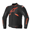 Alpinestars T-GP R V3 Drystar Motorjas, Zwart-Rood-Wit (Afbeelding 1 van 2)