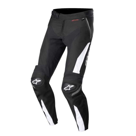 Alpinestars T-SP R Drystar Motorbroek, Zwart-Wit (1 van 2)