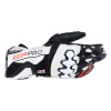 Alpinestars GP Pro R4 Leren Motorhandschoenen, Zwart-Wit (Afbeelding 1 van 2)