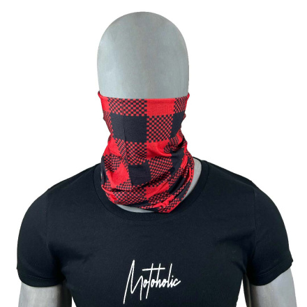 Motoholic Scarf, Rood (1 van 1)