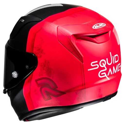HJC RPHA 12 Squid Game Integraalhelm, Zwart-Rood (5 van 5)
