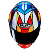 HJC RPHA 1 Misano Integraalhelm, Zwart-Wit-Fluor (Afbeelding 2 van 5)