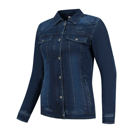 Dolly Denim Motorjas - Blauw