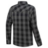 Rusty Stitches Neil Motorshirt, Grijs-Zwart (Afbeelding 2 van 2)