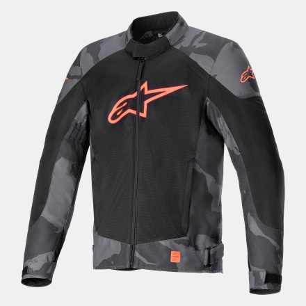 Alpinestars T-SP X Superair Doorwaai Motorjas, Grijs-Camouflage (1 van 1)