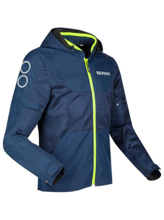 Bering Profil Motorjas, Blauw-Fluor Geel (1 van 2)