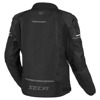 SECA Aero Pro Motorjas, Zwart (Afbeelding 2 van 2)