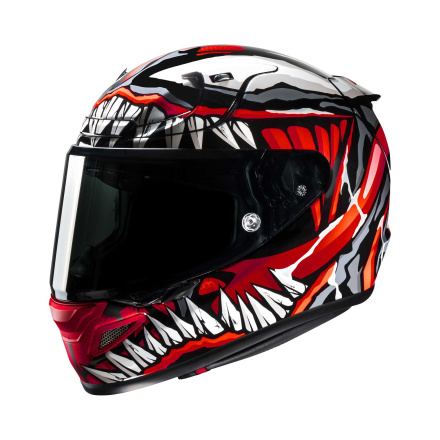 HJC RPHA 12 Maximized Venom Marvel Intgraalhelm, Rood-Zwart (1 van 4)