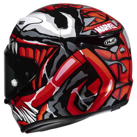 HJC RPHA 12 Maximized Venom Marvel Intgraalhelm, Rood-Zwart (3 van 4)